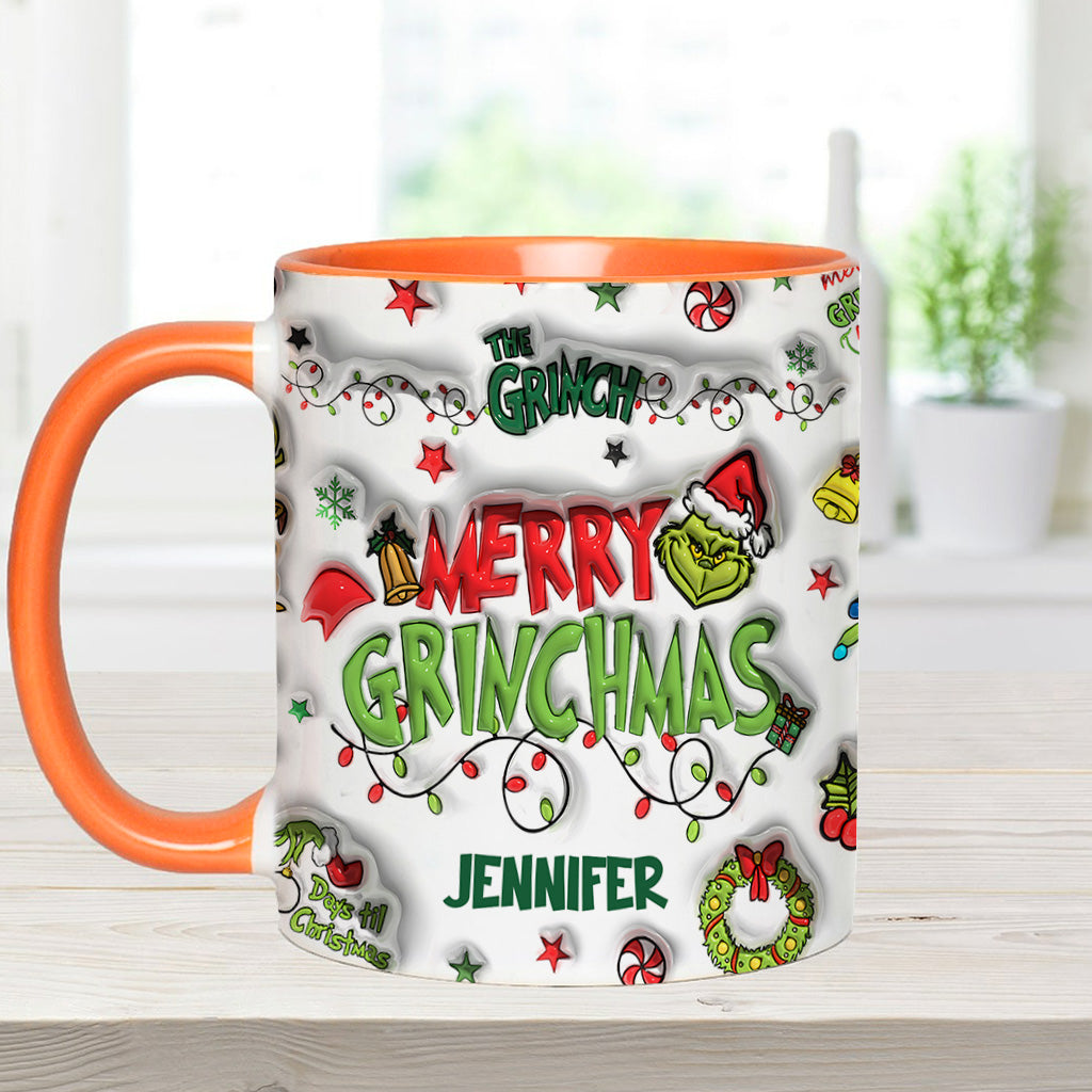 I'm Booked - Personalized Stole Christmas Accent Mug
