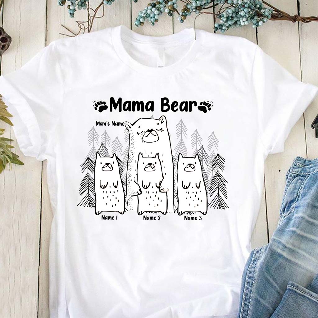 Maman Ours - T-shirt et sweat à capuche personnalisés pour la fête des mères
