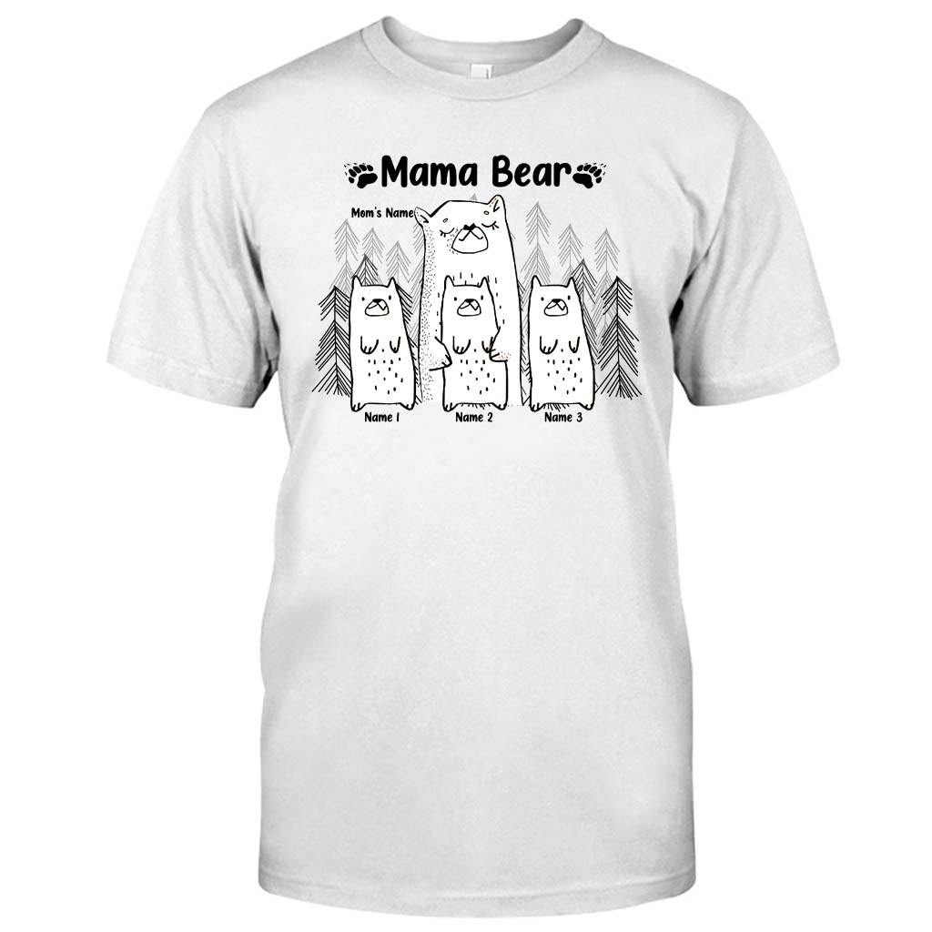 Maman Ours - T-shirt et sweat à capuche personnalisés pour la fête des mères