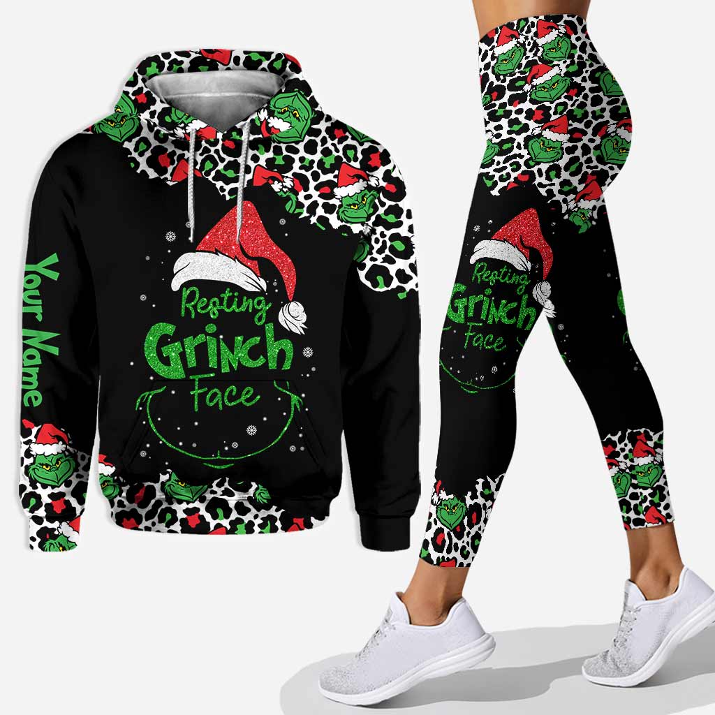 Joyeux Noël ! - Écharpe de Noël personnalisée, sweat à capuche et leggings de Noël
