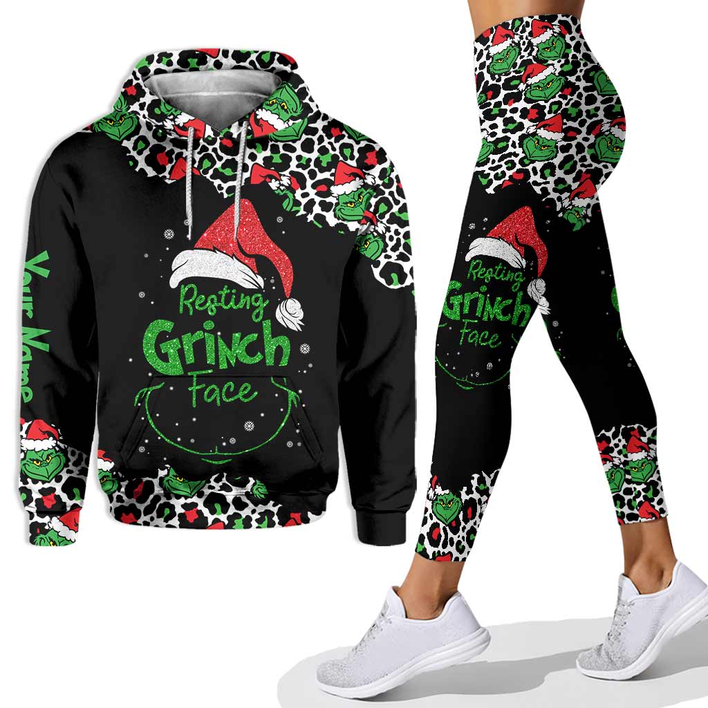 Joyeux Noël ! - Écharpe de Noël personnalisée, sweat à capuche et leggings de Noël