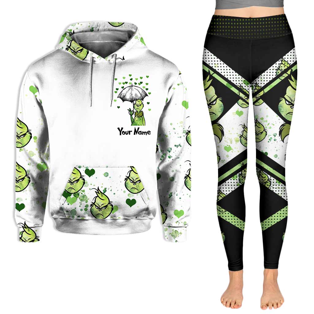 Ew Love Green Mischief - Sweat à capuche et leggings personnalisés