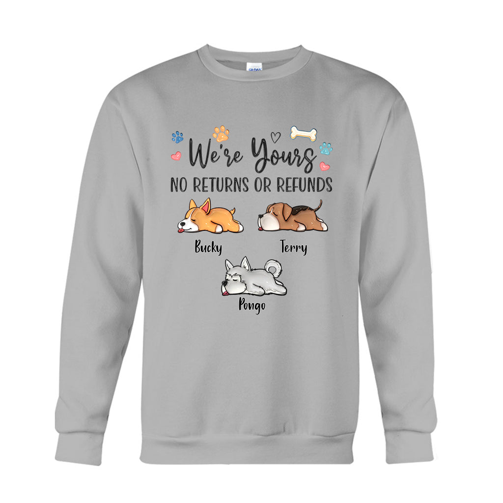 We're Yours - Personalized Dog T-shirt And Hoodie
