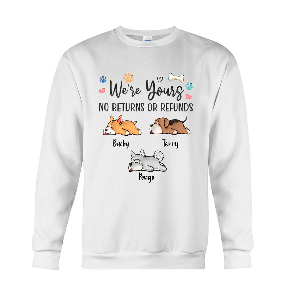 We're Yours - Personalized Dog T-shirt And Hoodie
