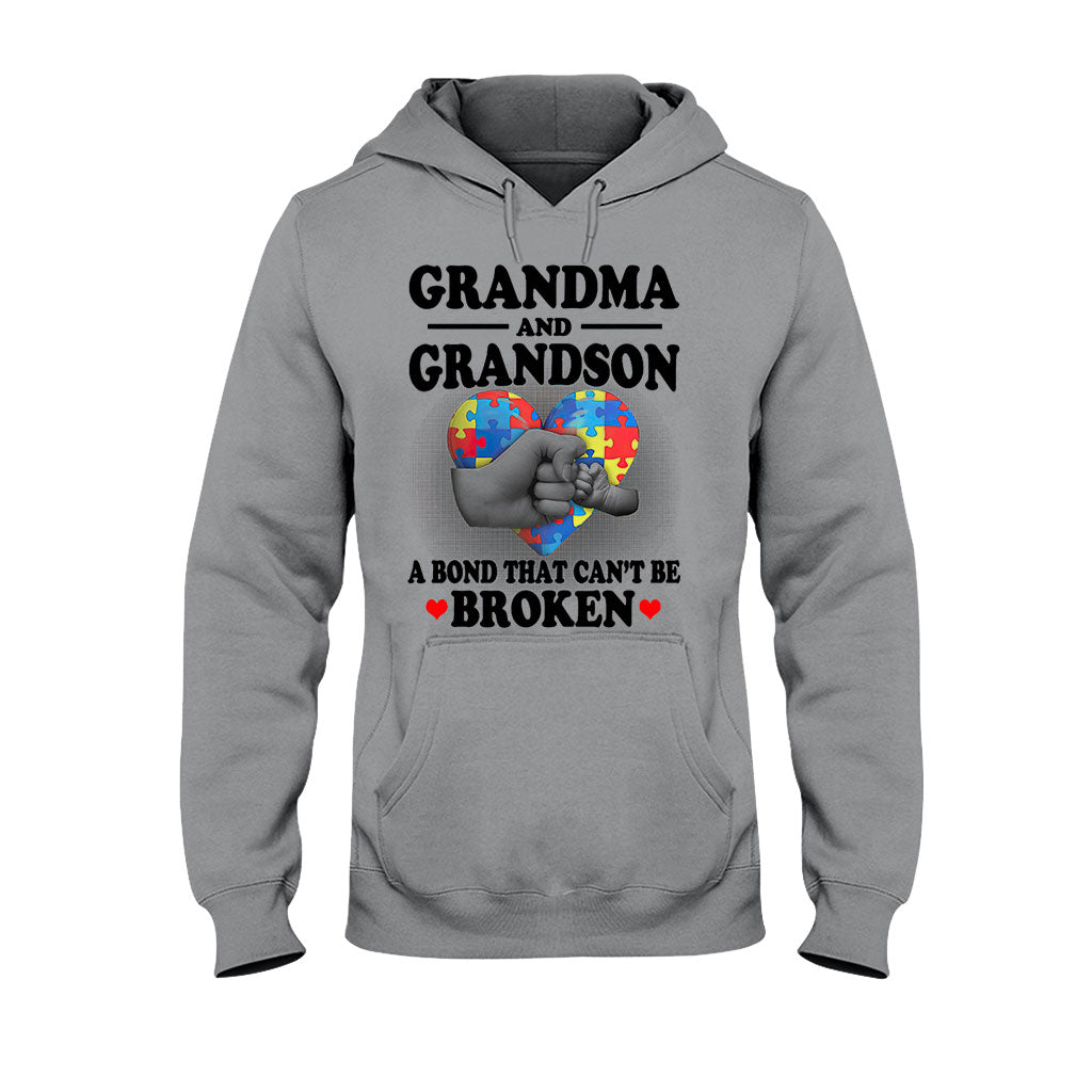 T-shirt et sweat à capuche « Grand-mère et petit-fils » pour la sensibilisation à l'autisme (06/2021)