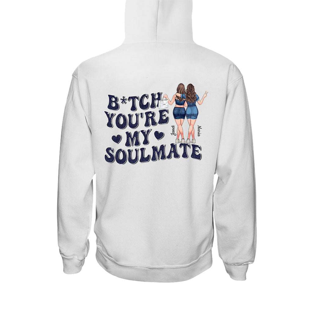 You Are My Soulmate - Personalized Bestie T-shirt and Hoodie