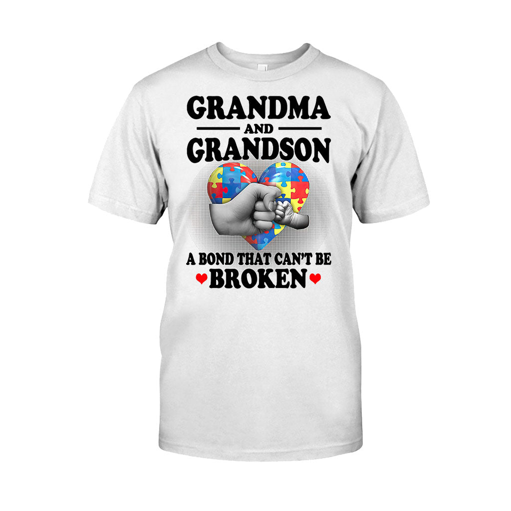 T-shirt et sweat à capuche « Grand-mère et petit-fils » pour la sensibilisation à l'autisme (06/2021)