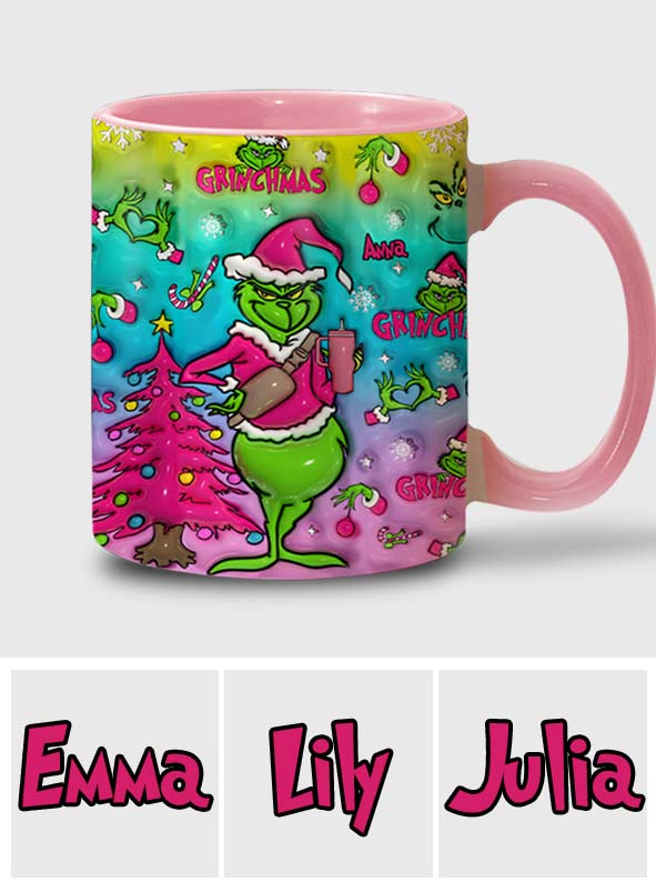 Holo Christmas - Mug personnalisé avec étole de Noël