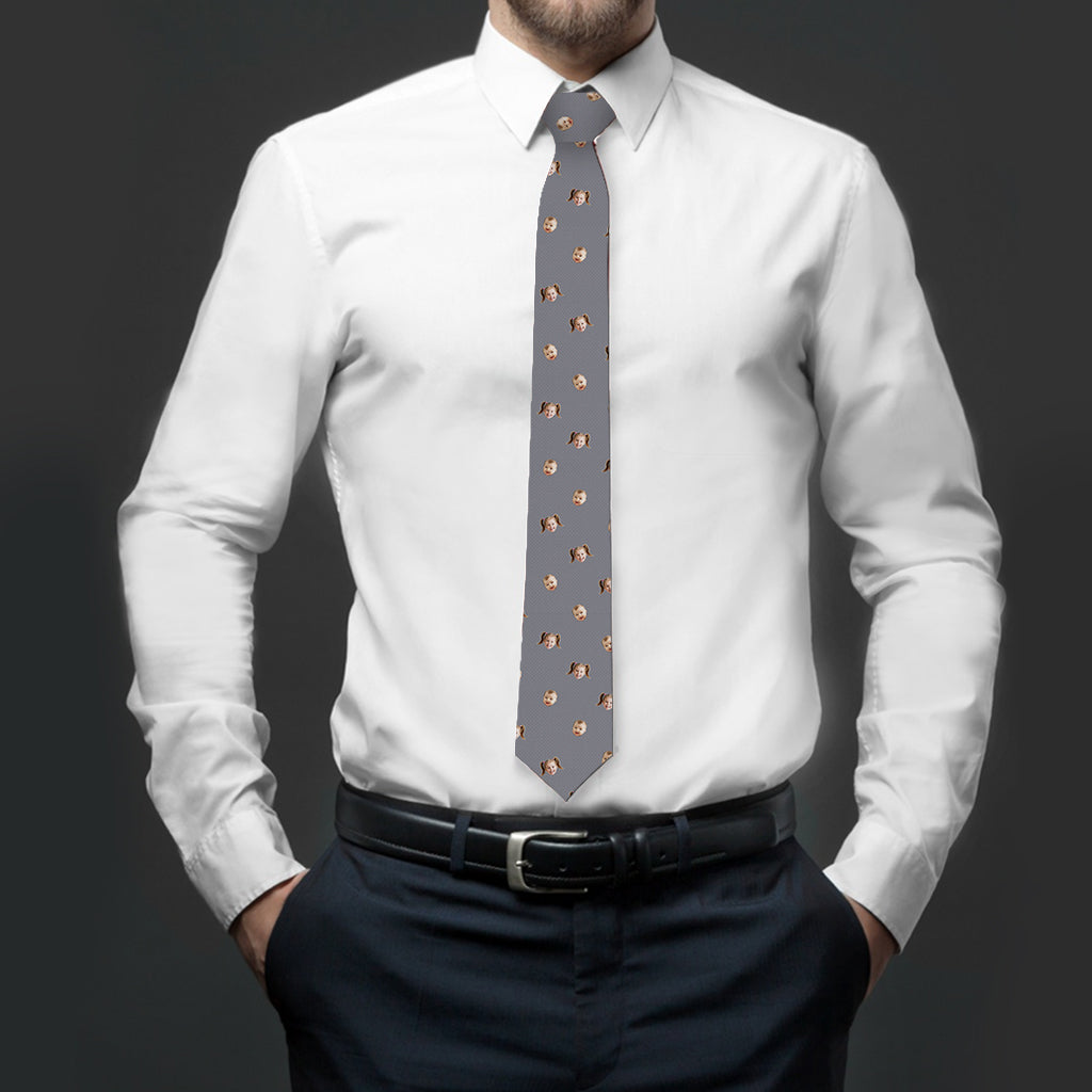 Cravate personnalisée pour papa avec photo au choix - N'importe quelle photo