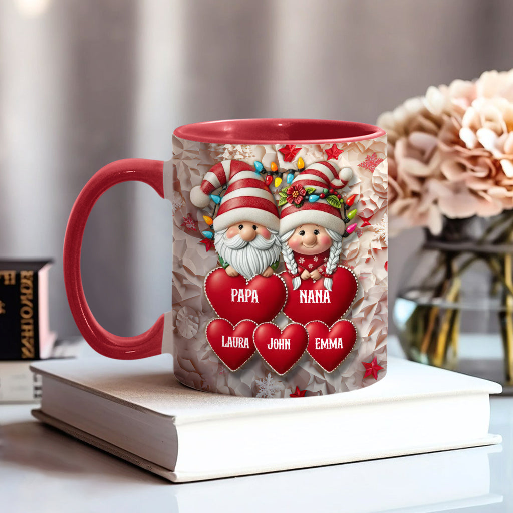 J'aime ma famille - Mug personnalisé « J'aime ma famille »