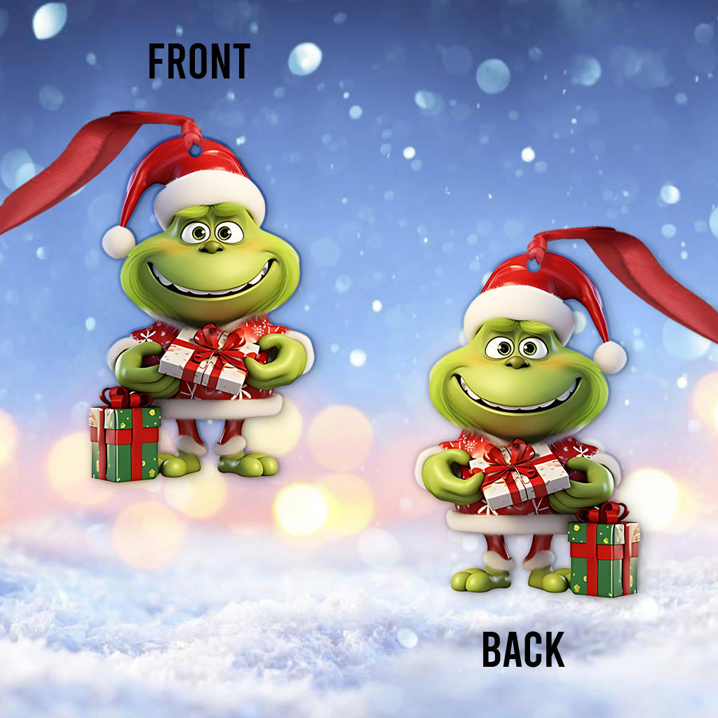 Joyeux Grinchmas - Étole de Noël personnalisée