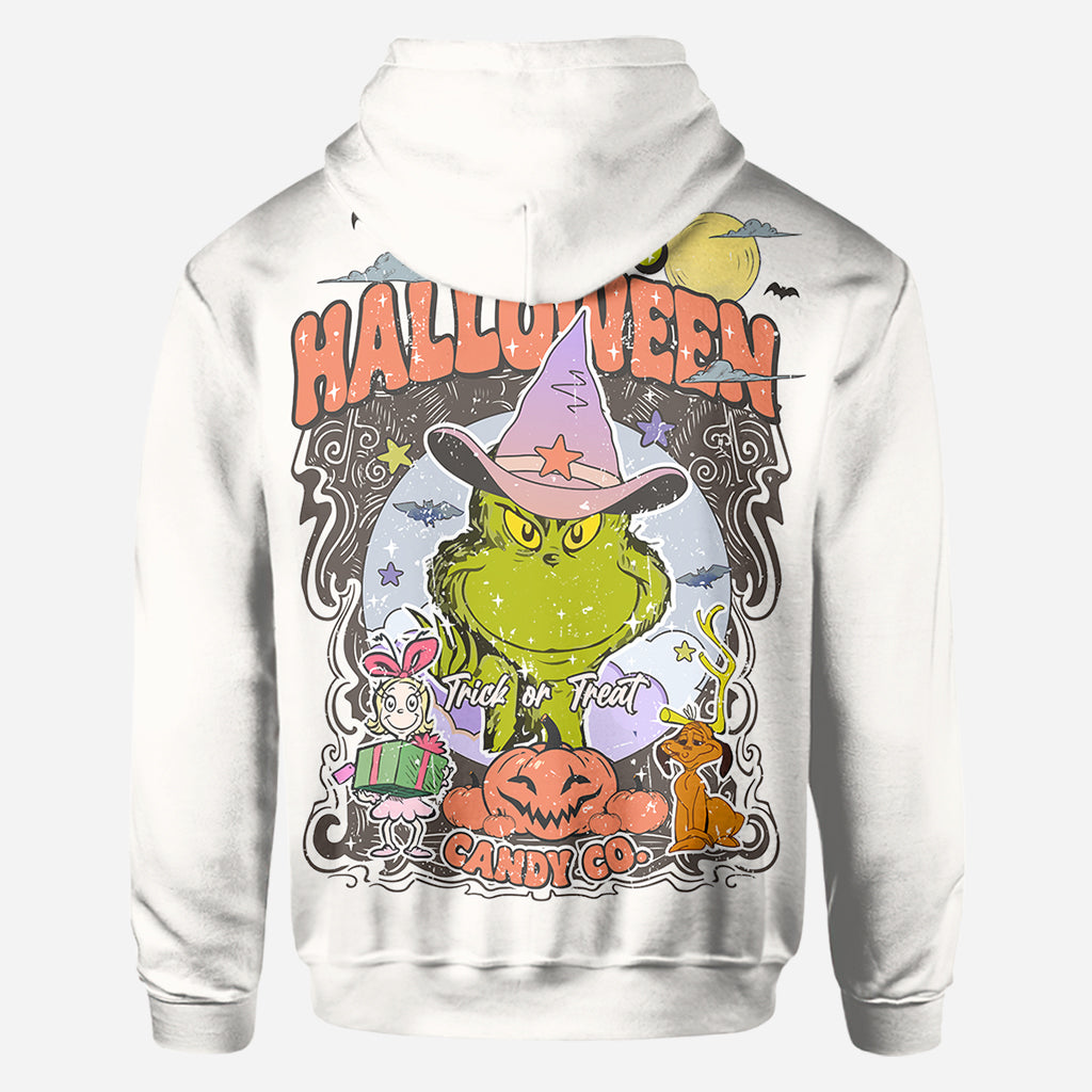 Joyeux Halloween - T-shirt personnalisé « Étoffe de Noël »