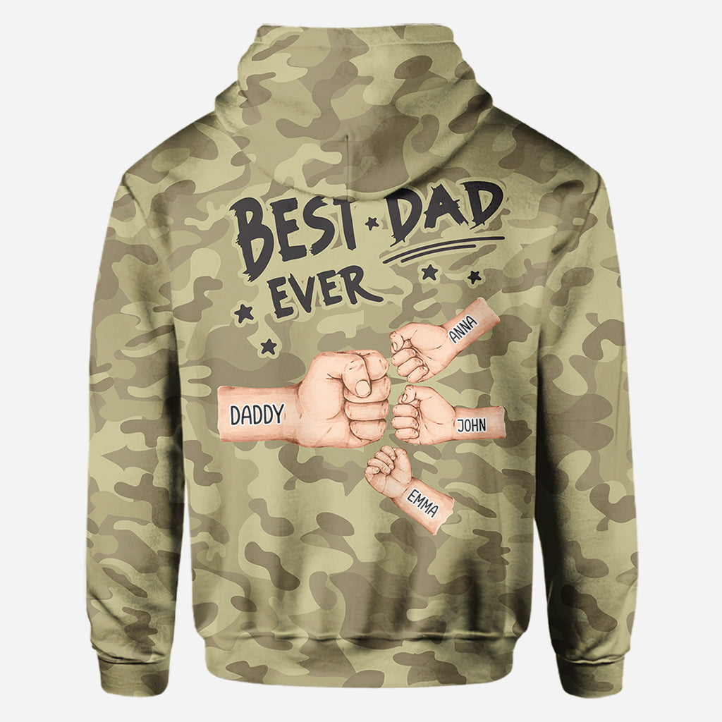 Best Dad Ever - Personalized Father All Over Shirt