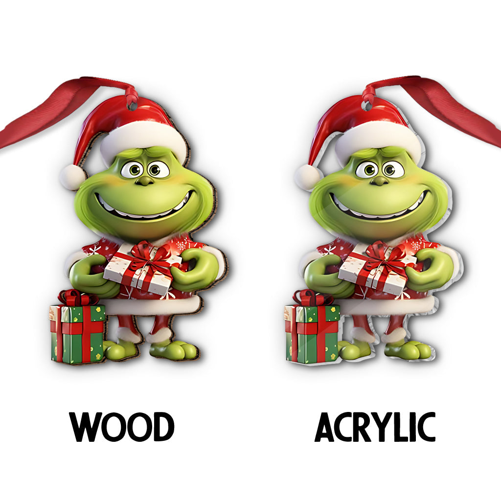 Joyeux Grinchmas - Étole de Noël personnalisée