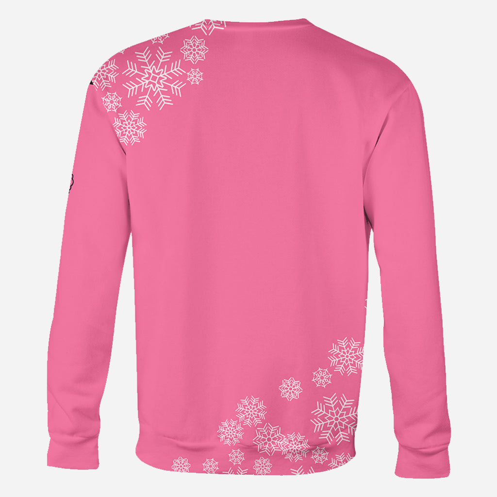 Grand-mère Grincheuse - T-shirt personnalisé « Vol de Noël »