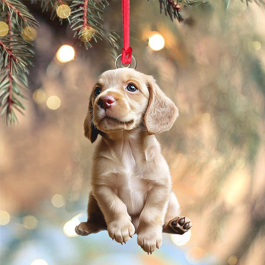 Custom Any Photo Ornament - Personalized Dog Custom Shaped Ornament