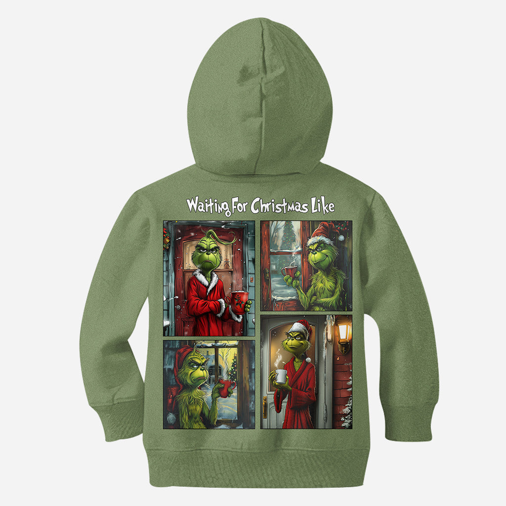 Waiting For Christmas - Personalized Stole Christmas All Over Shirt