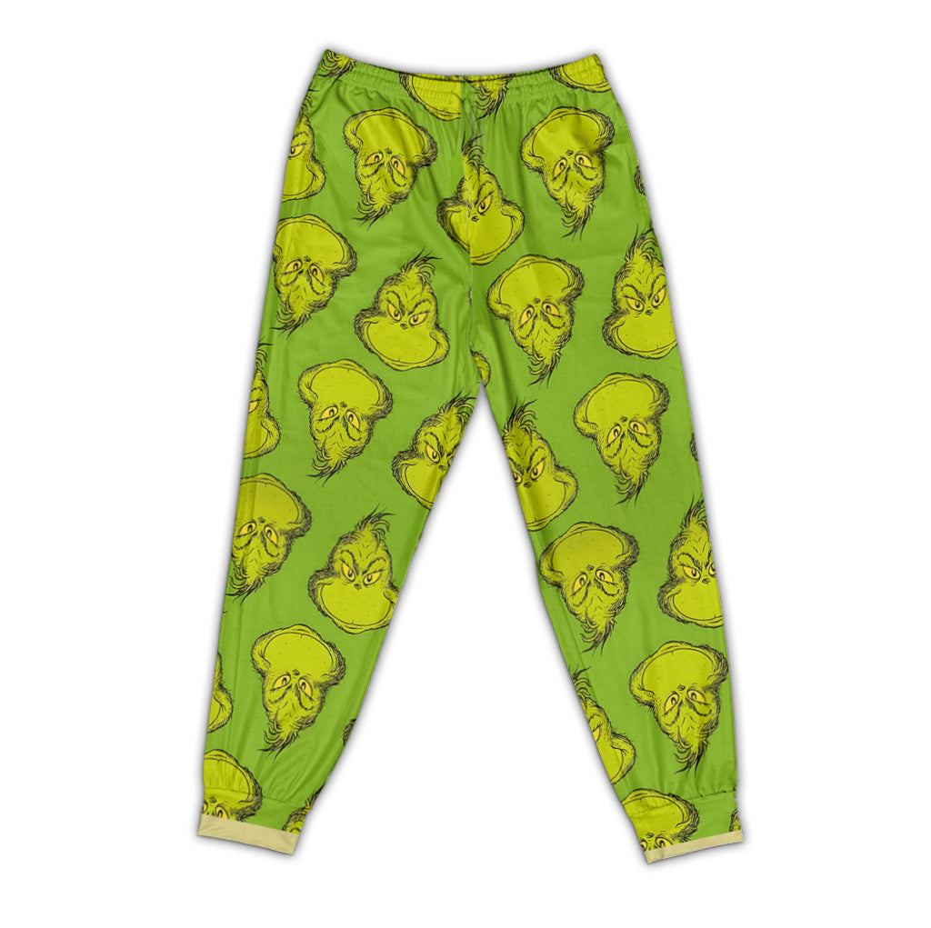 The Green - Personalized Stole Christmas Pajamas Set