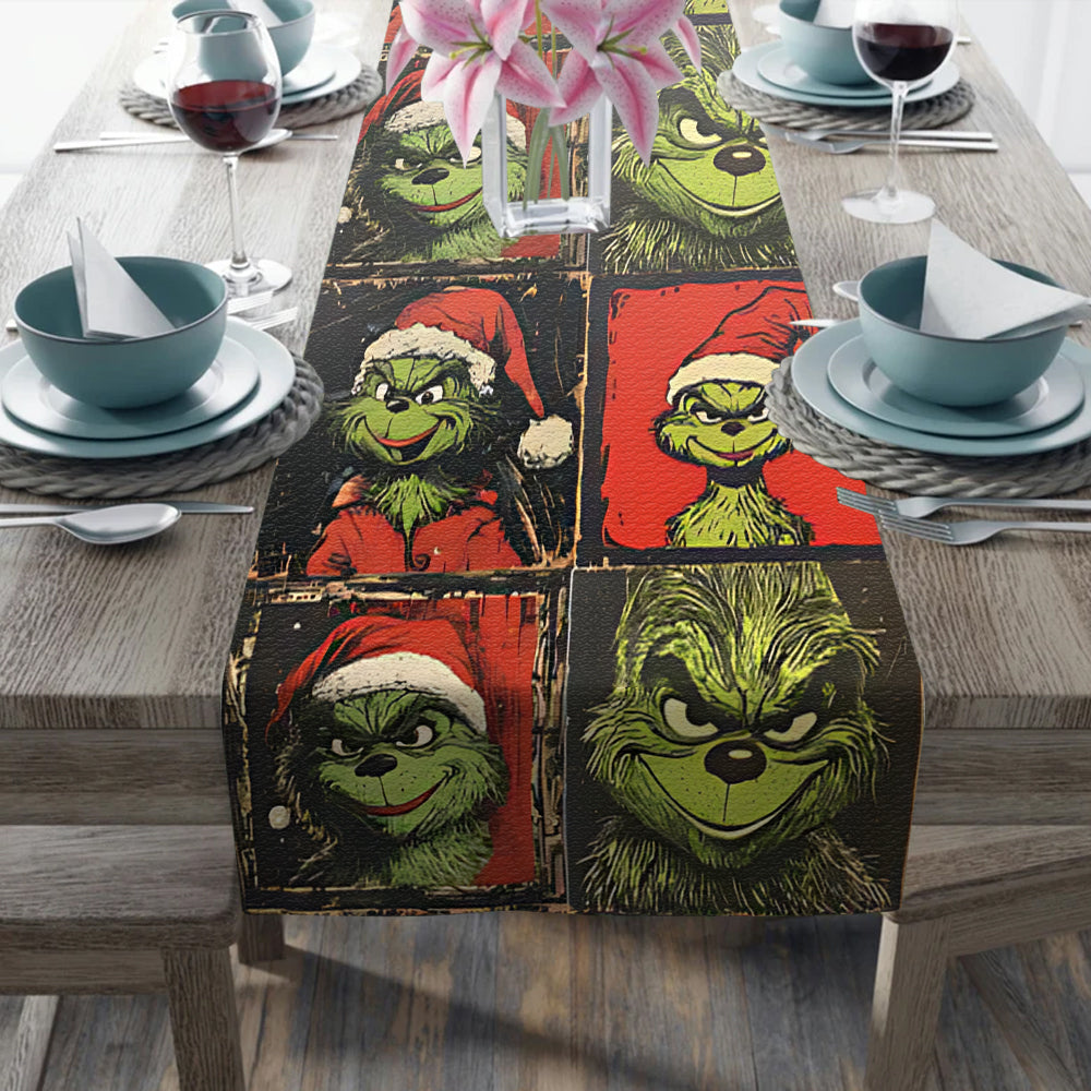 Le voleur de Noël - Chemin de table volé