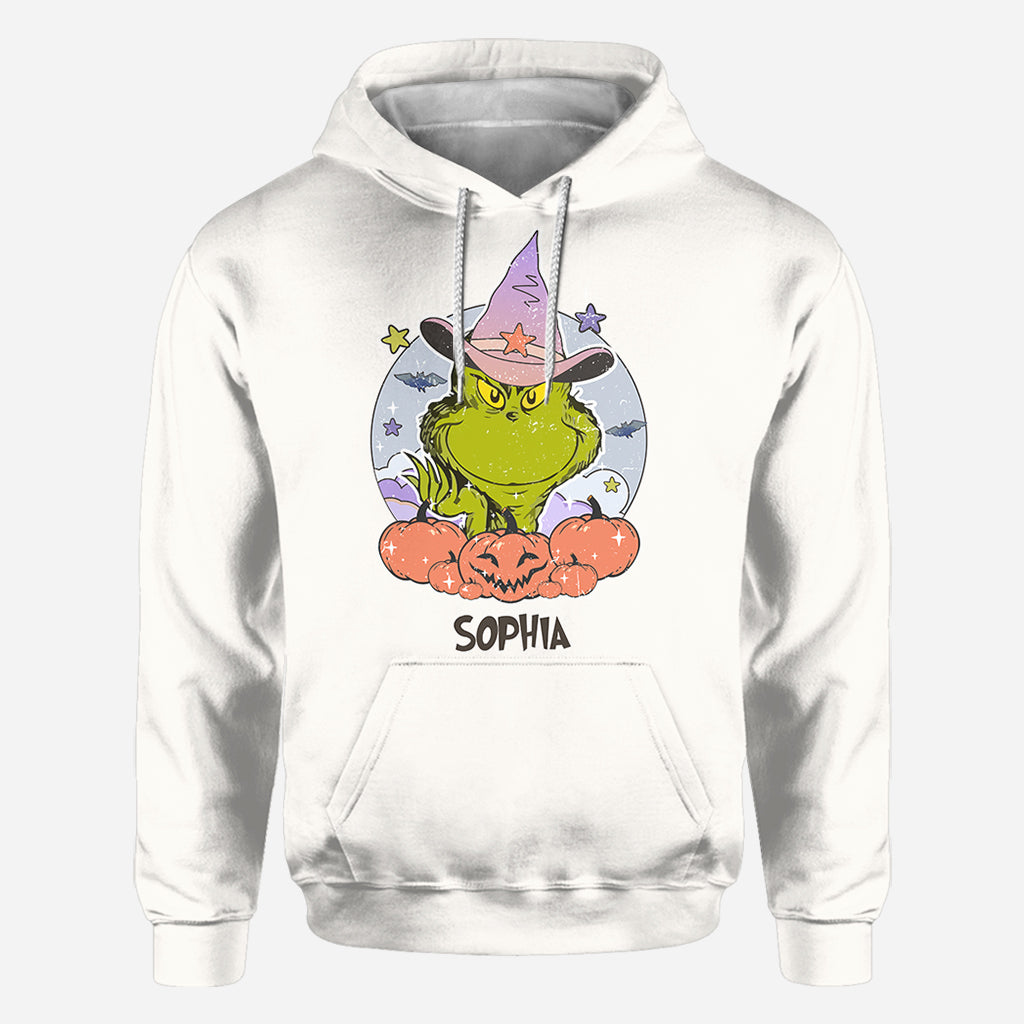 Joyeux Halloween - T-shirt personnalisé « Étoffe de Noël »