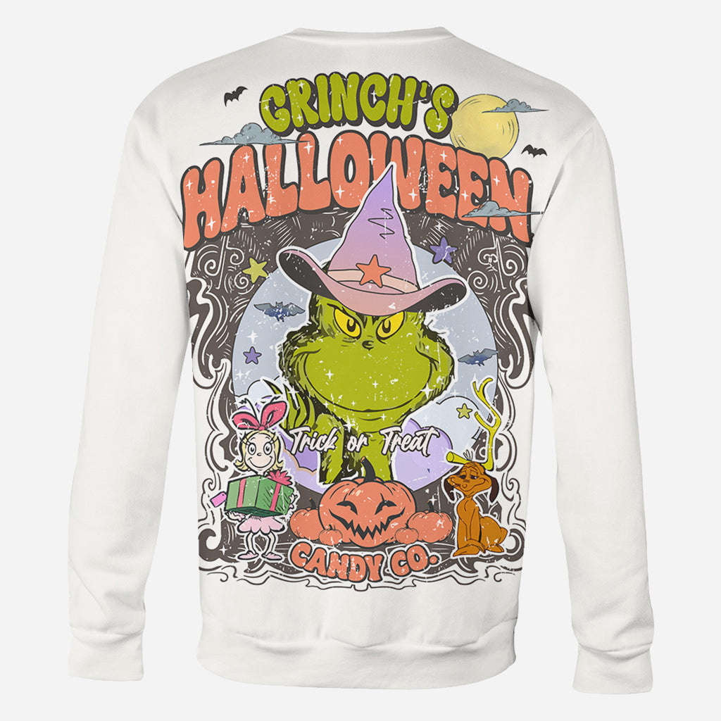 Joyeux Halloween - T-shirt personnalisé « Étoffe de Noël »