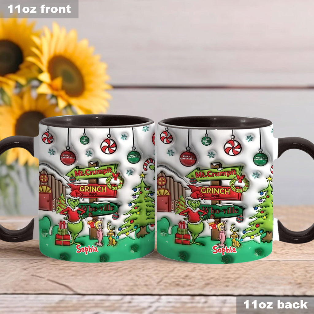 Ho Ho Ho - Mug de Noël personnalisé avec étole