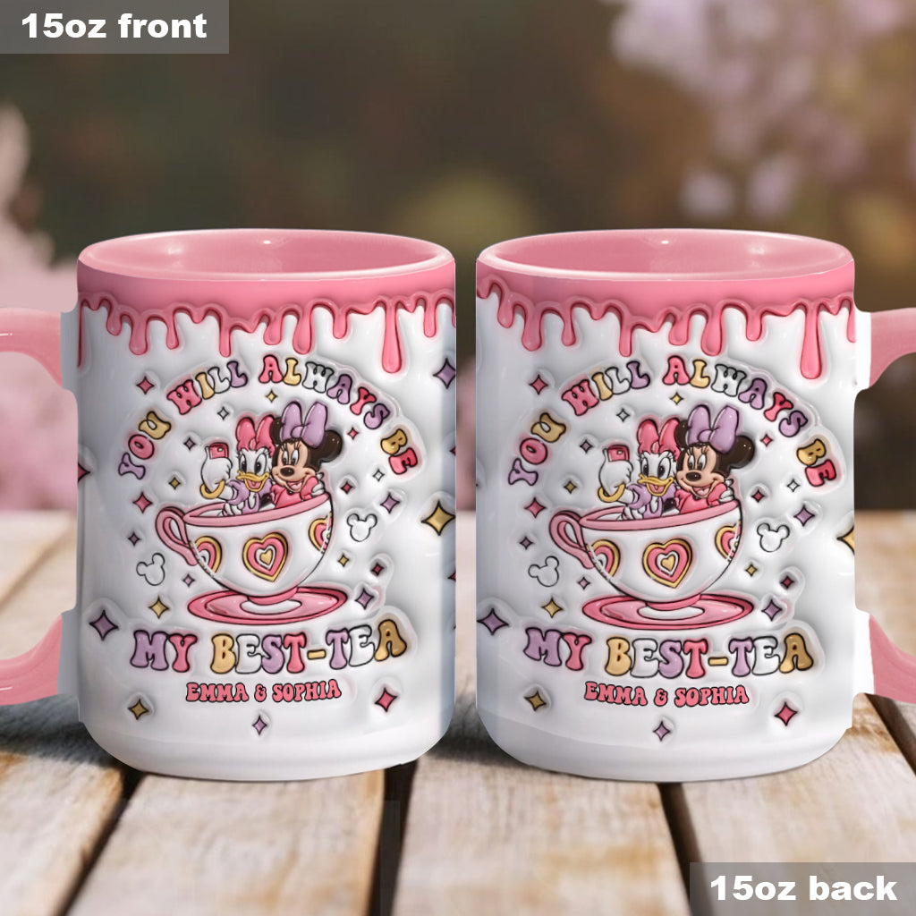 Tu seras toujours ma meilleure amie - Mug personnalisé « Thé »