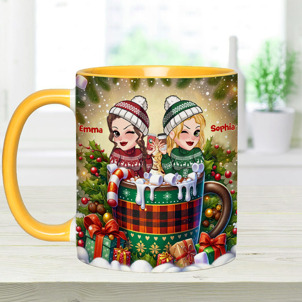 Meilleures amies - Mug personnalisé « Badass Bitches »