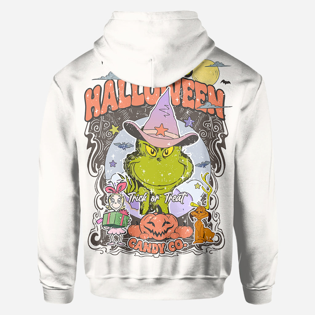 Joyeux Halloween - T-shirt personnalisé « Étoffe de Noël »