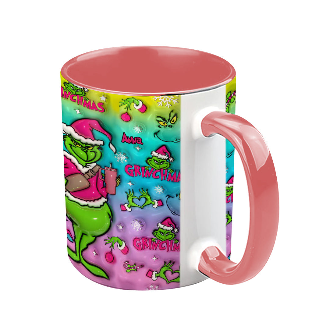 Holo Christmas - Mug personnalisé avec étole de Noël