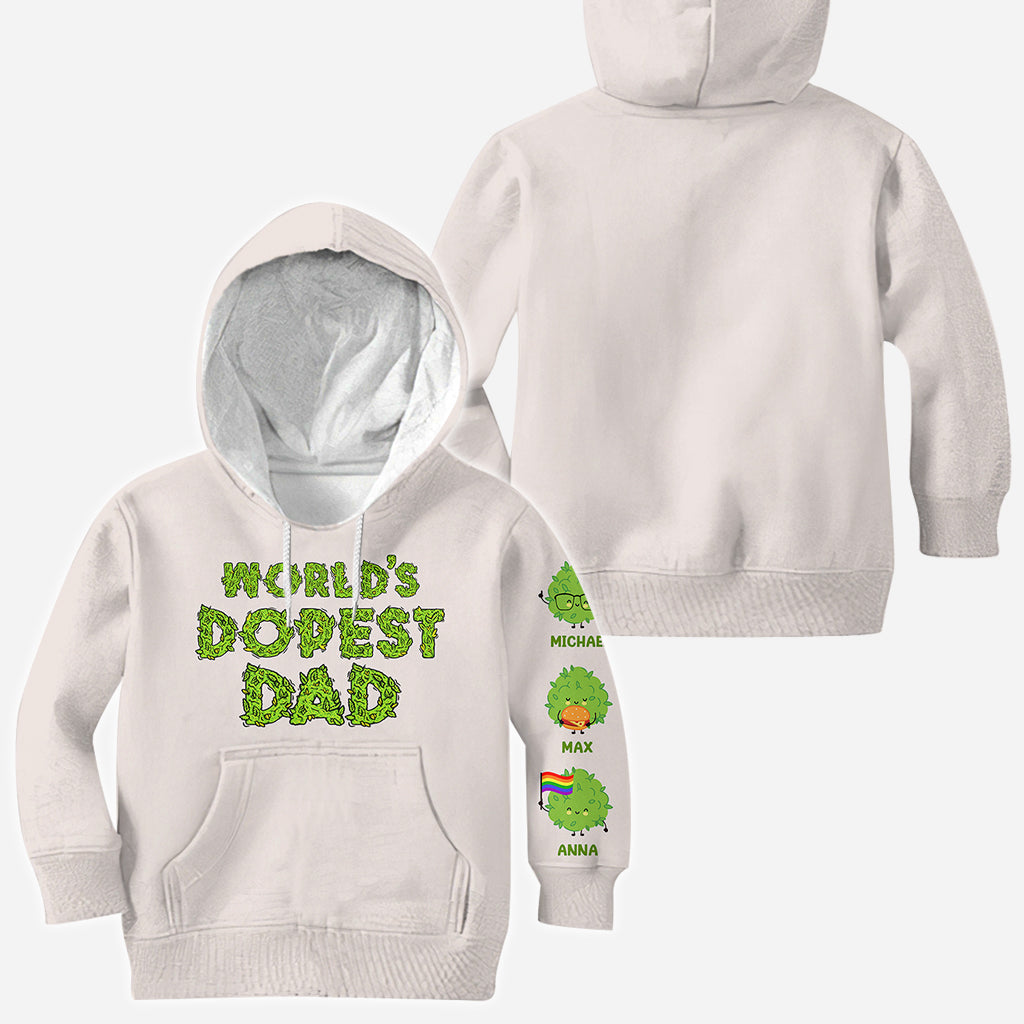 Le papa le plus cool du monde - T-shirt personnalisé pour papa