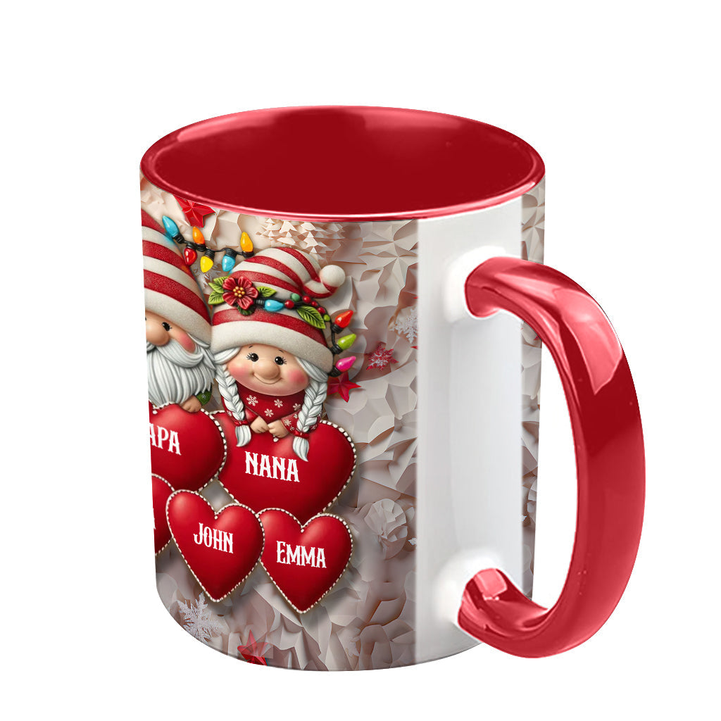 J'aime ma famille - Mug personnalisé « J'aime ma famille »