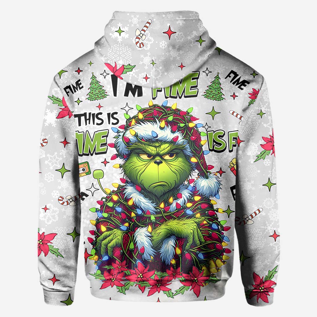 Tout va bien, je vais bien - T-shirt personnalisé « J'ai volé Noël partout »