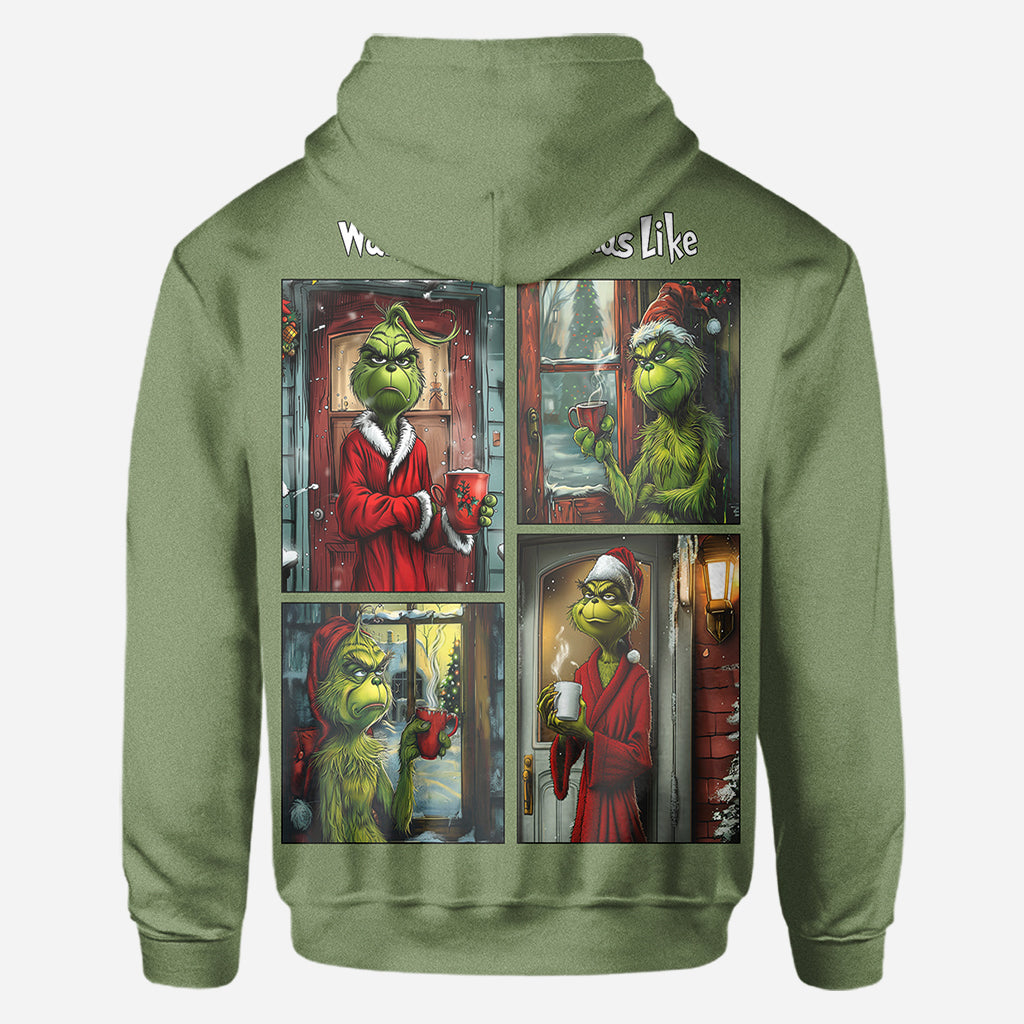 Waiting For Christmas - Personalized Stole Christmas All Over Shirt