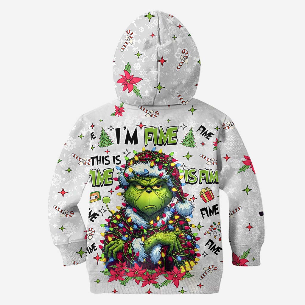 Tout va bien, je vais bien - T-shirt personnalisé « J'ai volé Noël partout »