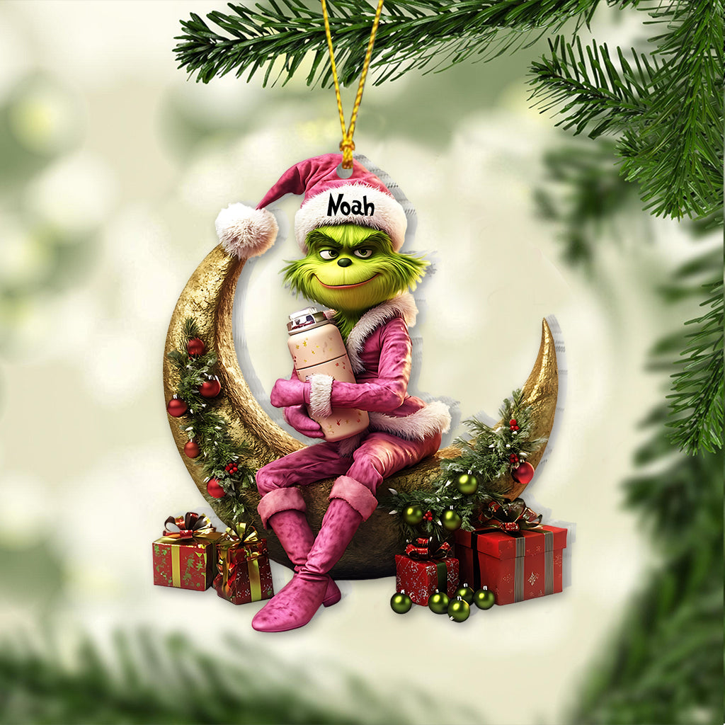 Naughty Green Lady - Étole de Noël personnalisée