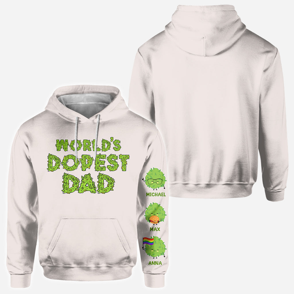 Le papa le plus cool du monde - T-shirt personnalisé pour papa