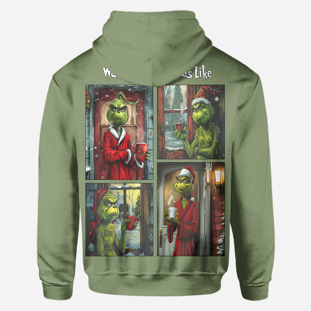 Waiting For Christmas - Personalized Stole Christmas All Over Shirt