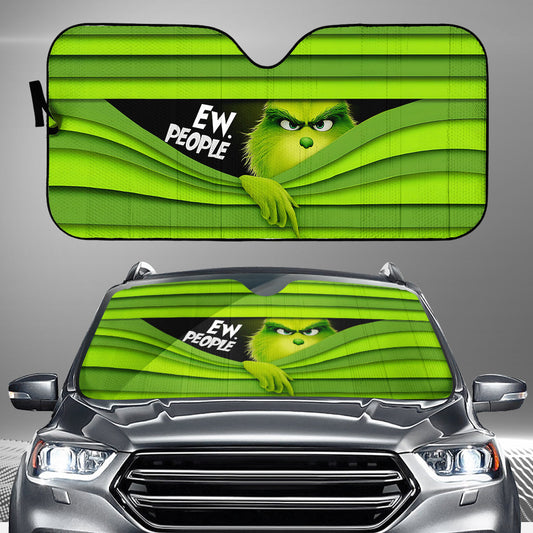 Ew People - Stole Christmas Car Sunshade