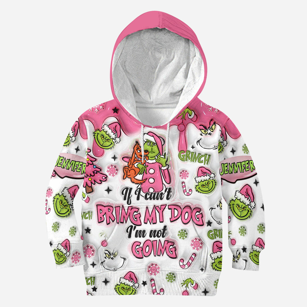 If I Can't Bring My Dog - Personalized Stole Christmas All Over Shirt