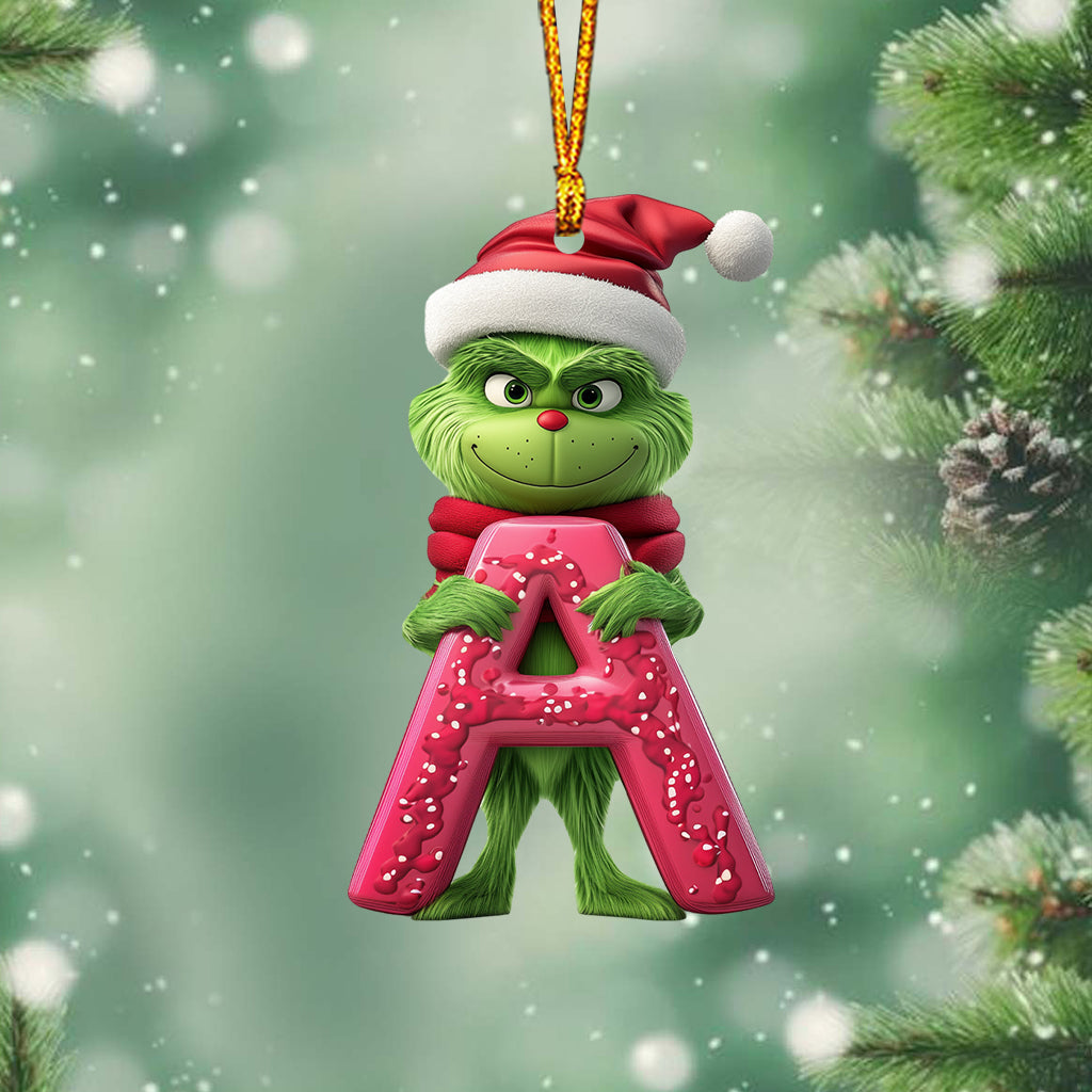 Joyeux Grinchmas - Étole de Noël personnalisée