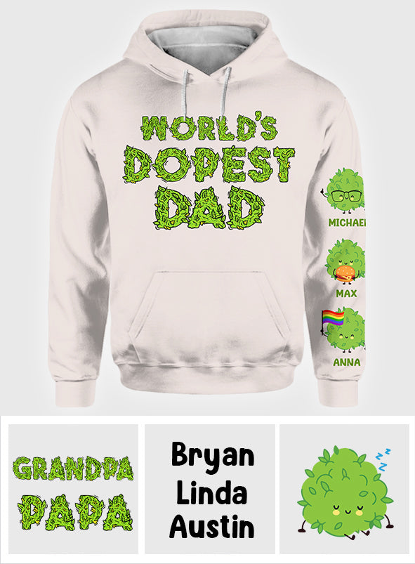 Le papa le plus cool du monde - T-shirt personnalisé pour papa