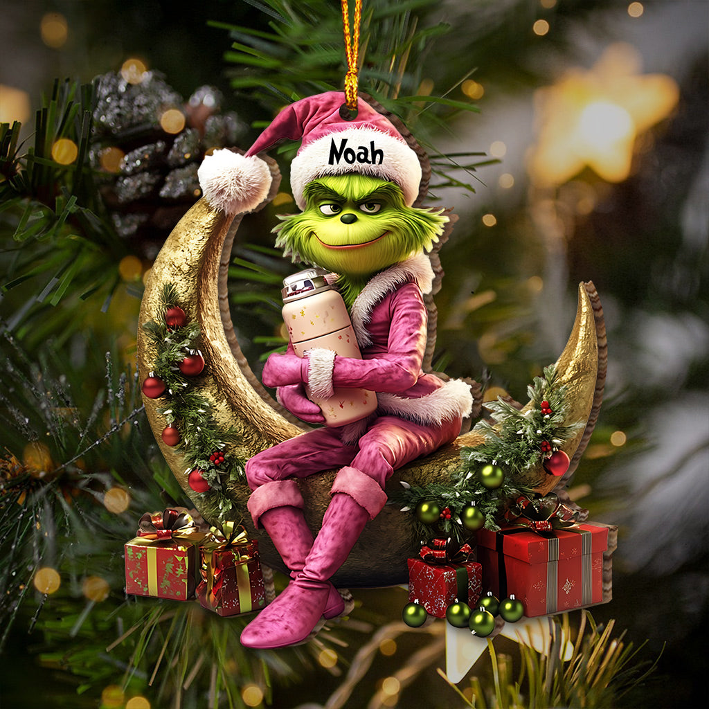 Naughty Green Lady - Étole de Noël personnalisée