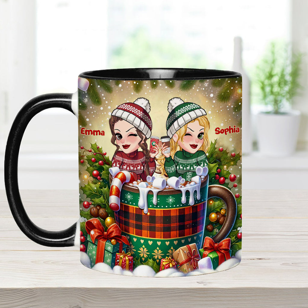 Meilleures amies - Mug personnalisé « Badass Bitches »