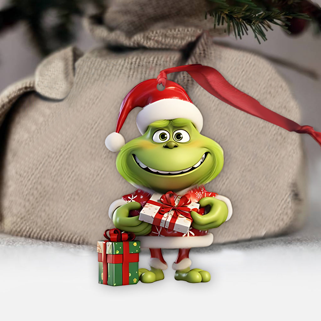 Joyeux Grinchmas - Étole de Noël personnalisée