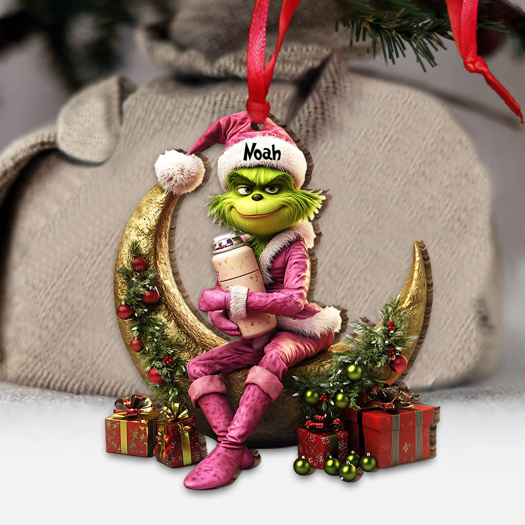 Naughty Green Lady - Étole de Noël personnalisée