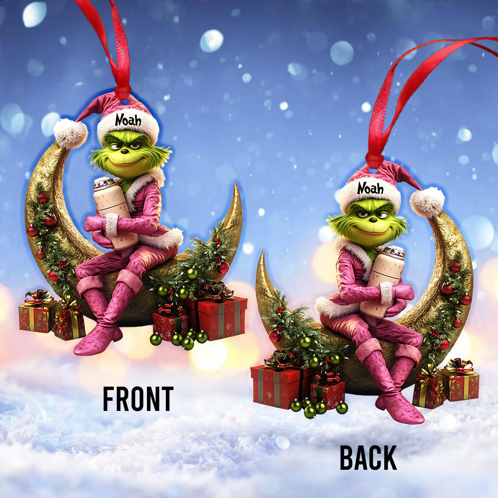 Naughty Green Lady - Étole de Noël personnalisée