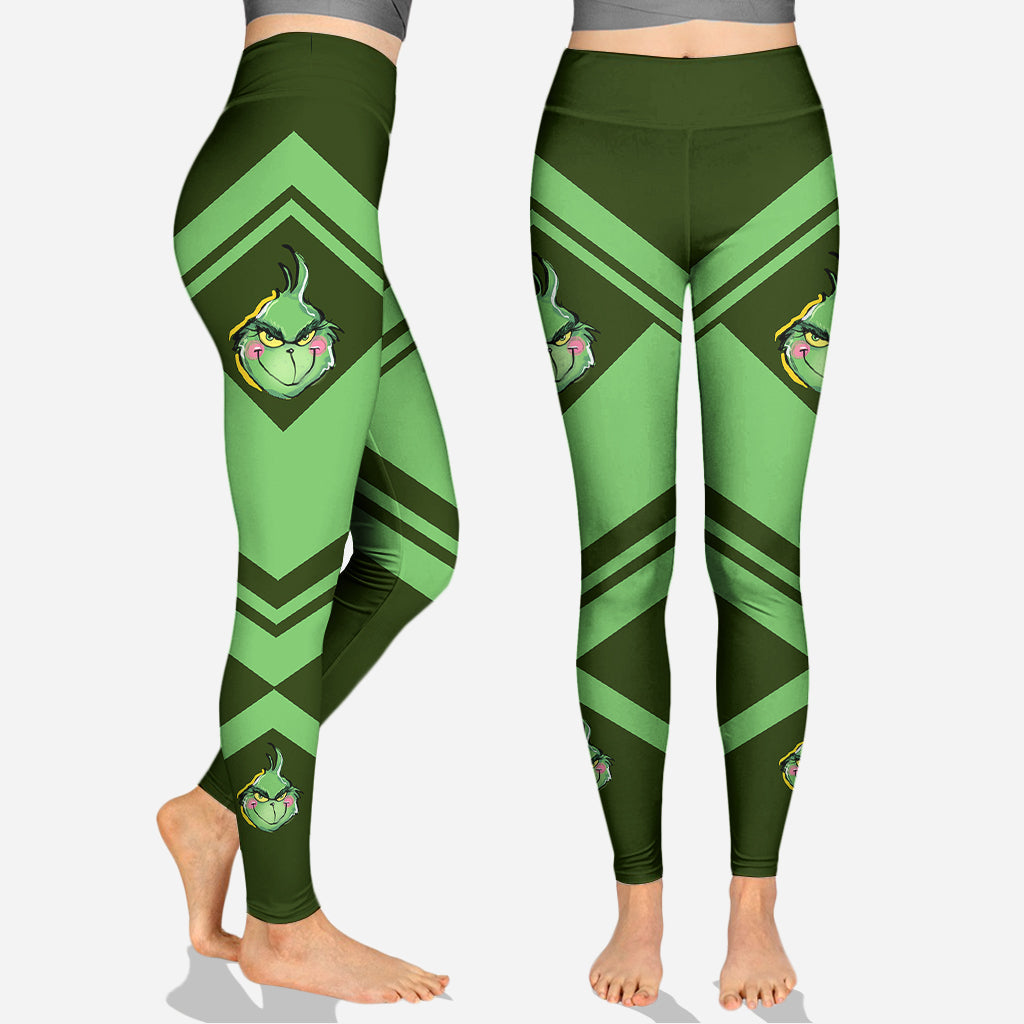 Happy Hallothanksmas - Personalized Stole Christmas Hoodie and Leggings