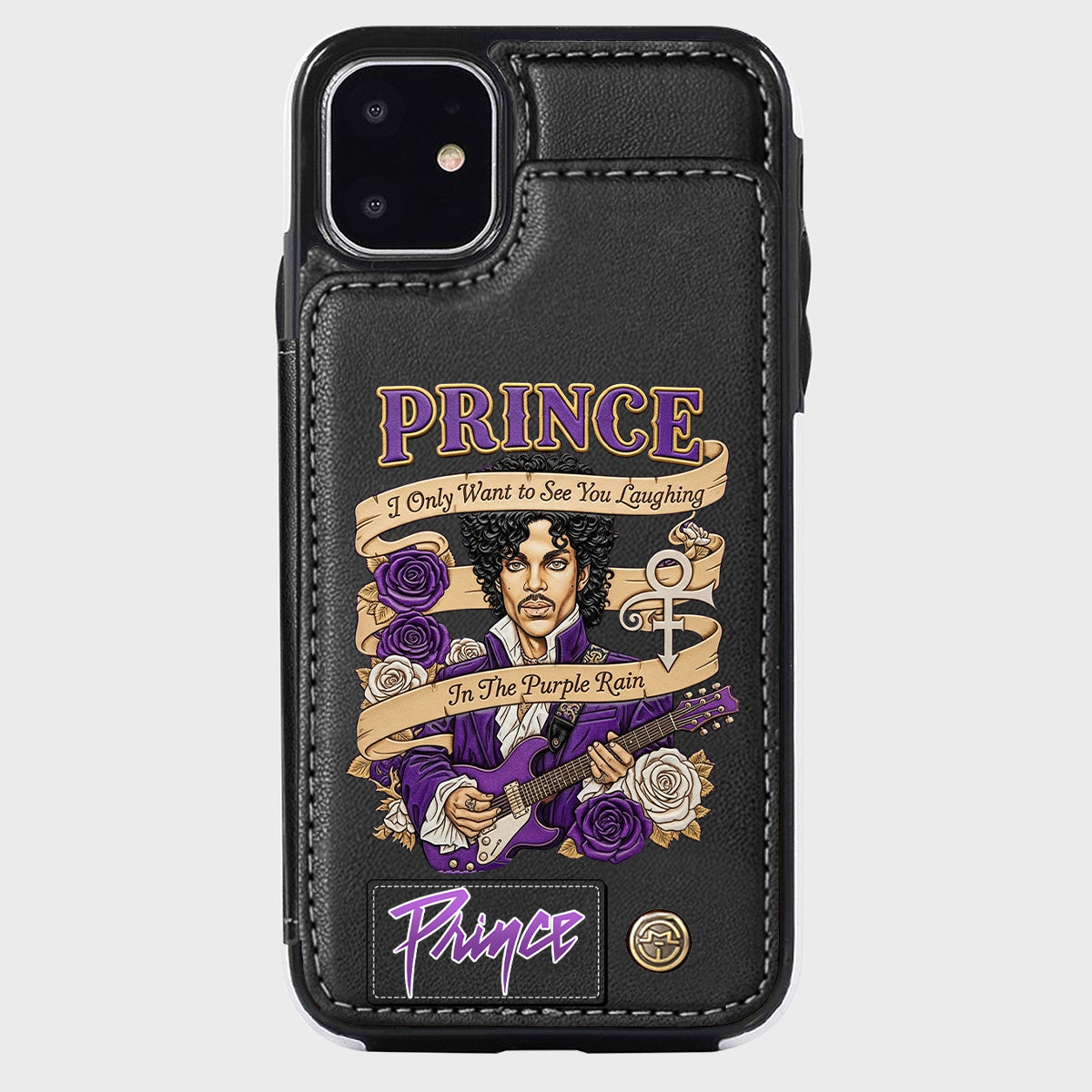 Étui portefeuille pour téléphone Purple Rain