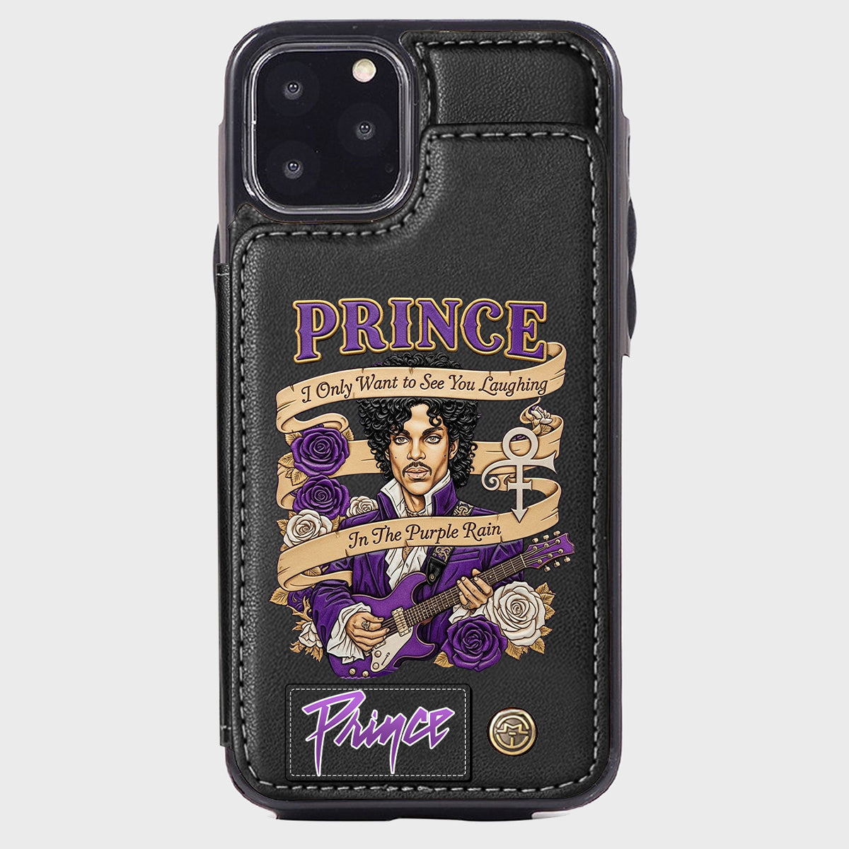 Étui portefeuille pour téléphone Purple Rain